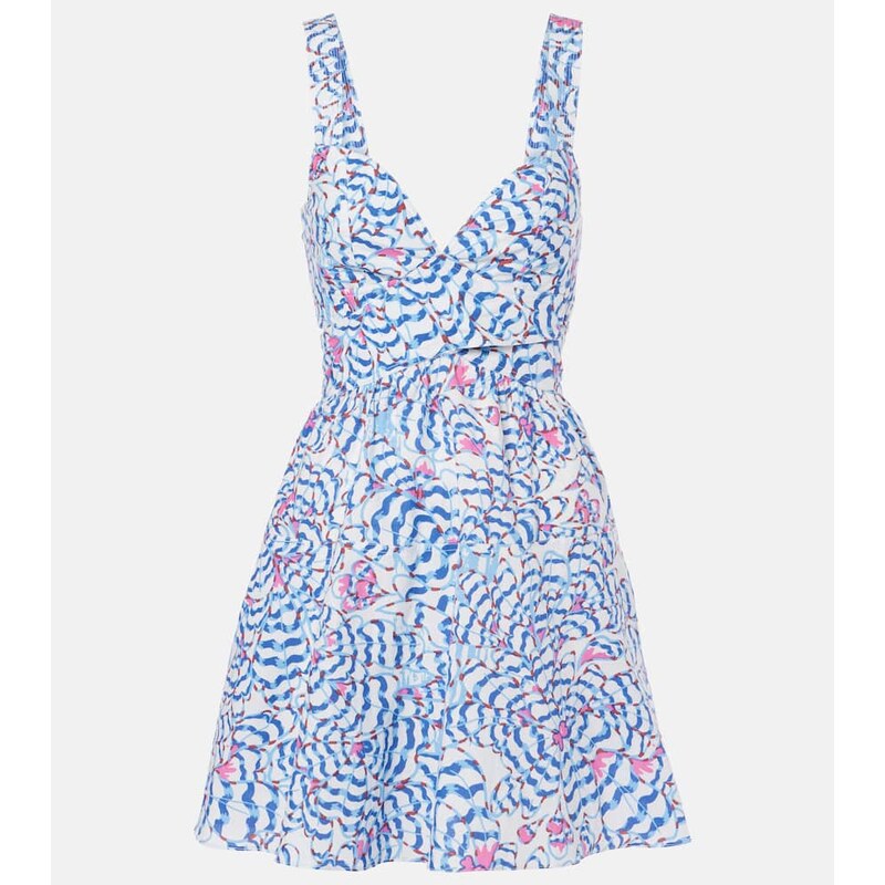 Poupette St Barth Coco printed minidress