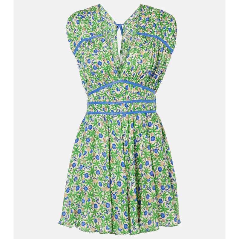 Poupette St Barth Sasha printed minidress