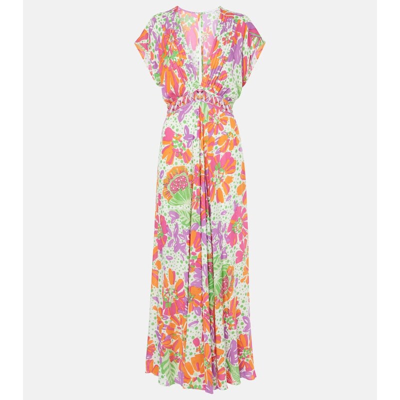 Poupette St Barth Cecile floral maxi dress