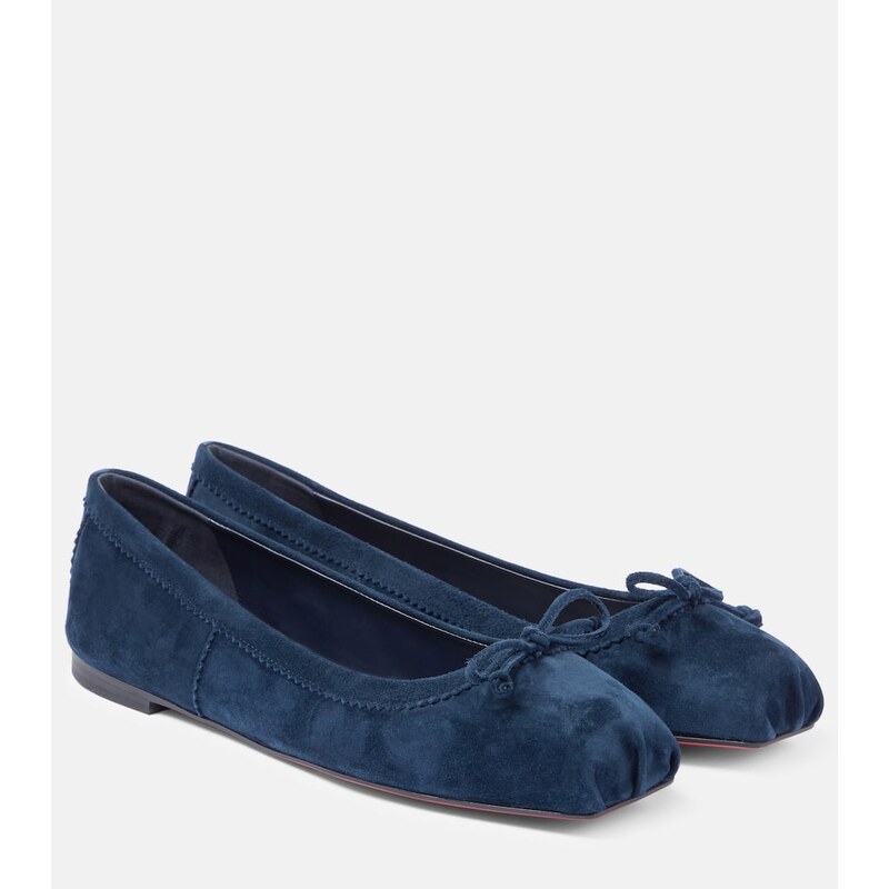 Christian Louboutin Mamadrague suede ballet flats