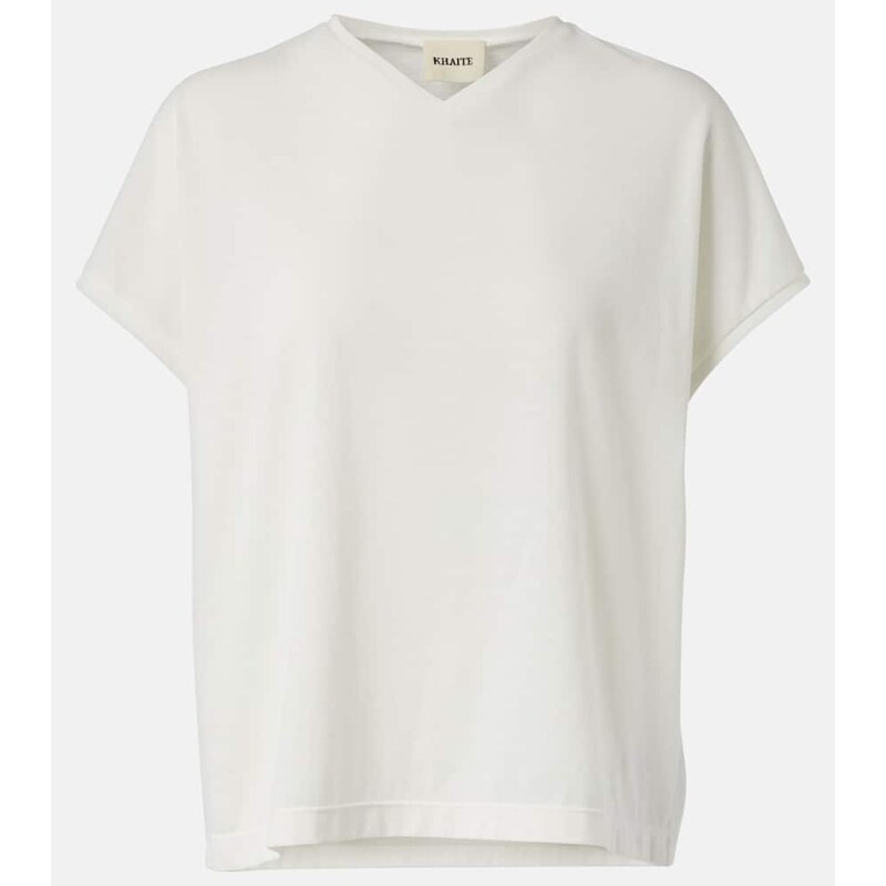 Khaite Devra cotton-blend top