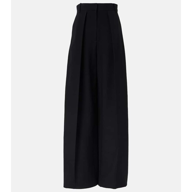 Khaite Maris high-rise wide-leg pants