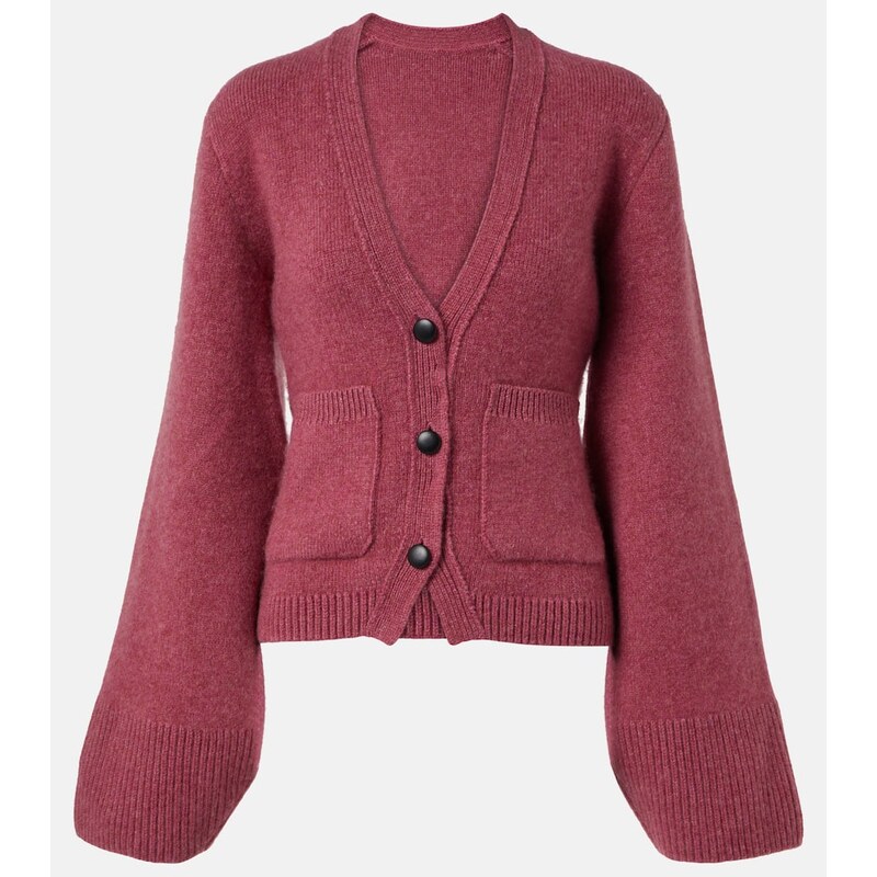 Khaite Scarlet cashmere cardigan