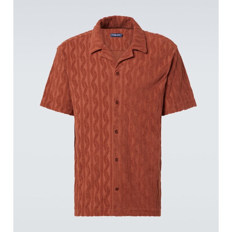 Frescobol Carioca Roberto cotton bowling shirt