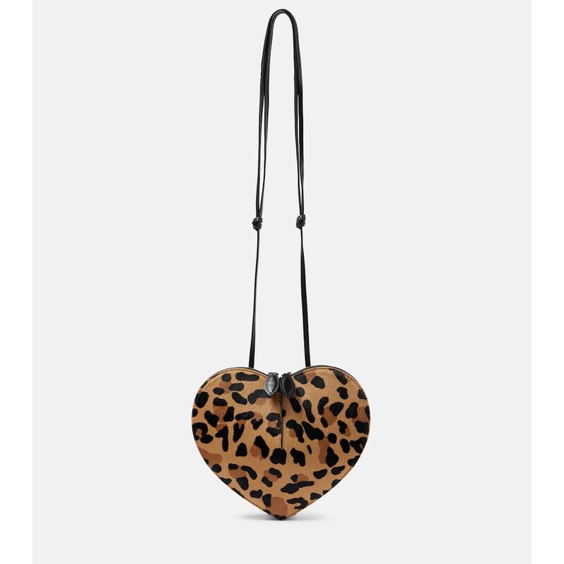 Alaïa Le Cœur calf hair shoulder bag