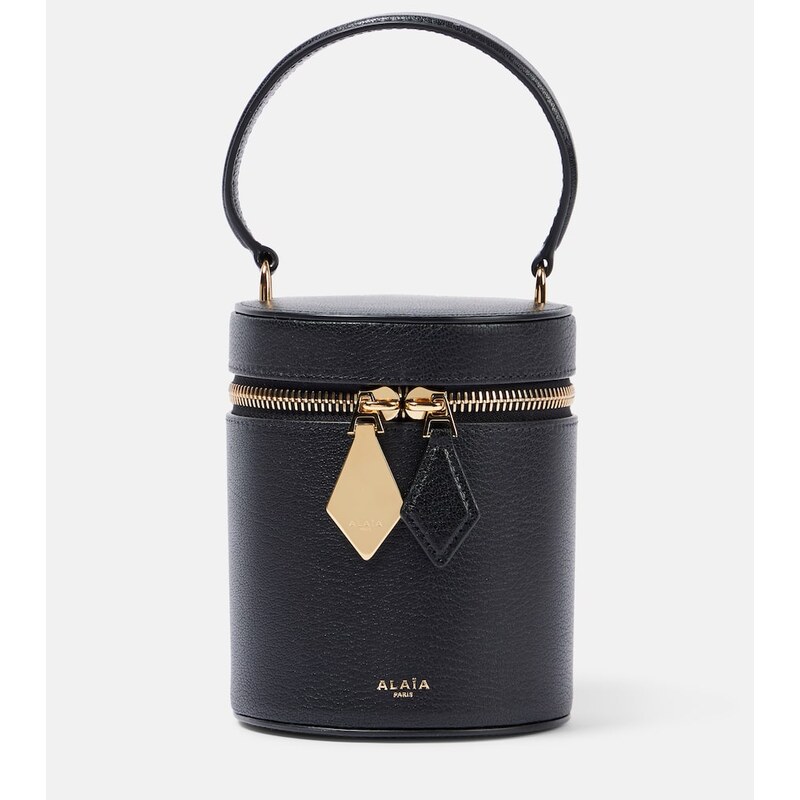 Alaïa Cube Mini leather vanity bag