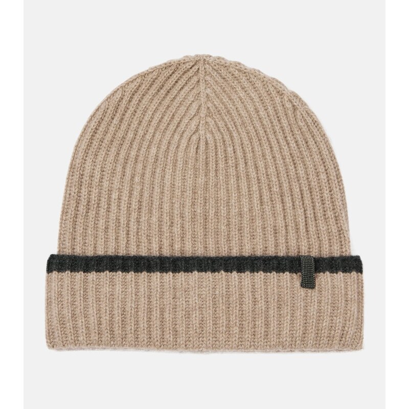 Brunello Cucinelli Ribbed-knit cashmere beanie