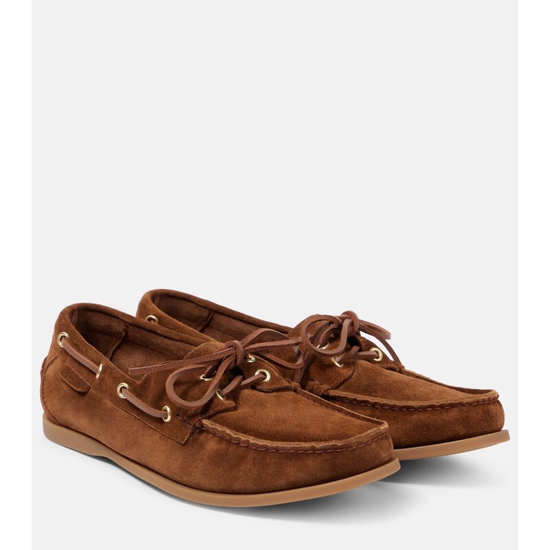 Tom Ford Robin suede boat shoes