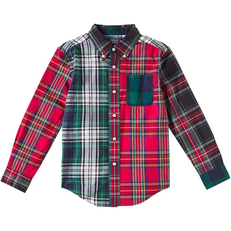 Polo Ralph Lauren Kids Plaid cotton shirt
