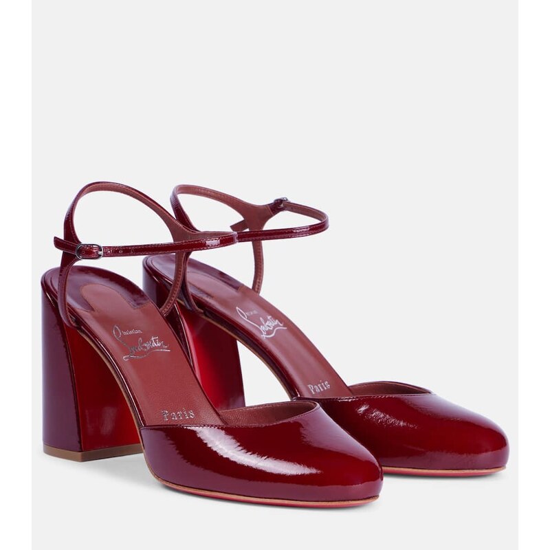 Christian Louboutin Jane patent leather pumps