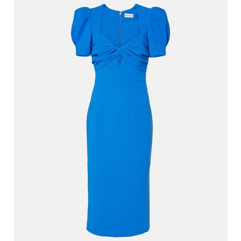 Rebecca Vallance Antonella cutout crÃªpe midi dress