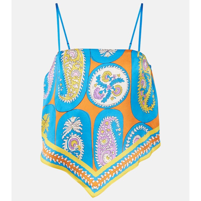 Alémais Flores printed top