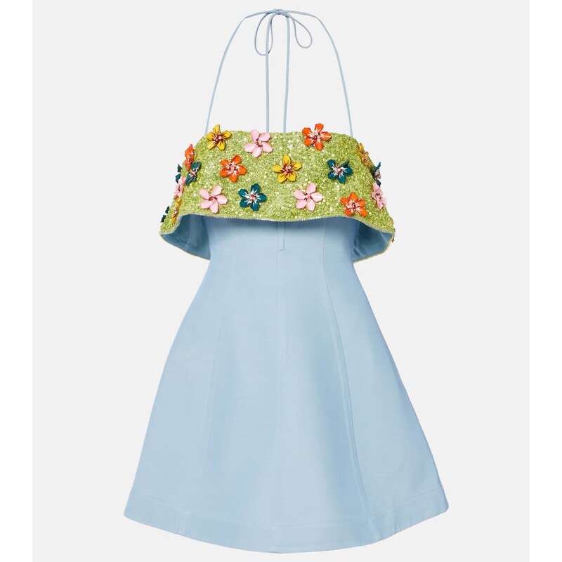 Alémais Yasmine embellished minidress