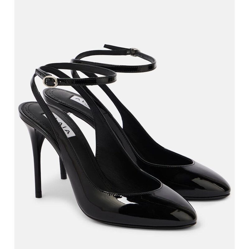 Alaïa Décolleté 90 patent leather pumps