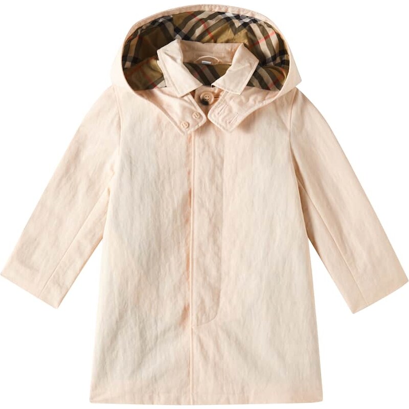 Burberry Kids Hadley hooded coat