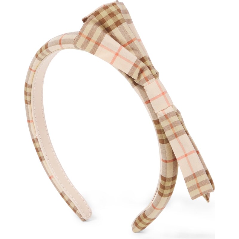 Burberry Kids Burberry Check cotton headband