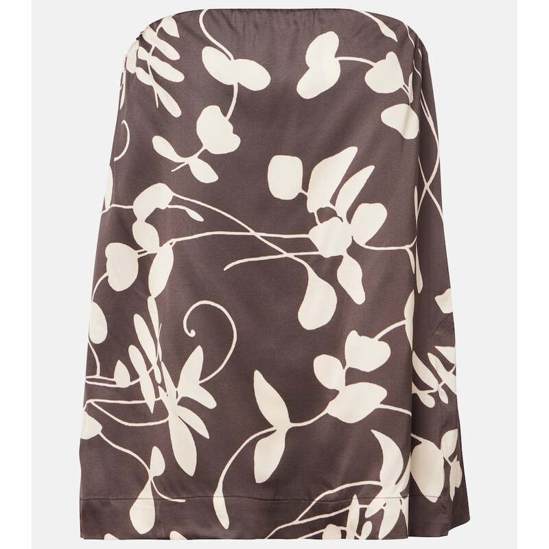 Faithfull Chambien floral off-shoulder top
