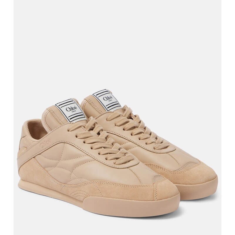 Chloe ChloÃ ChloÃ Kick leather low-top sneakers