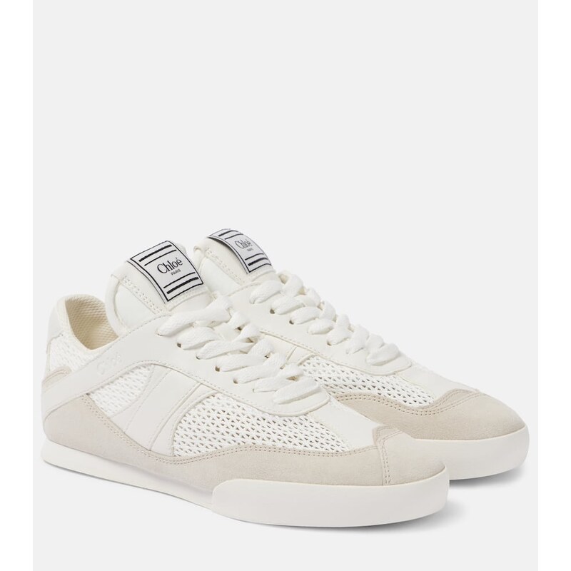 Chloé Chloé Kick leather low-top sneakers