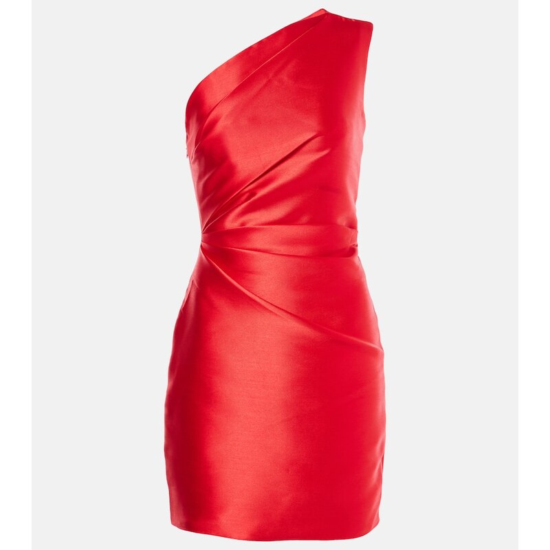 Solace London Nori satin twill minidress