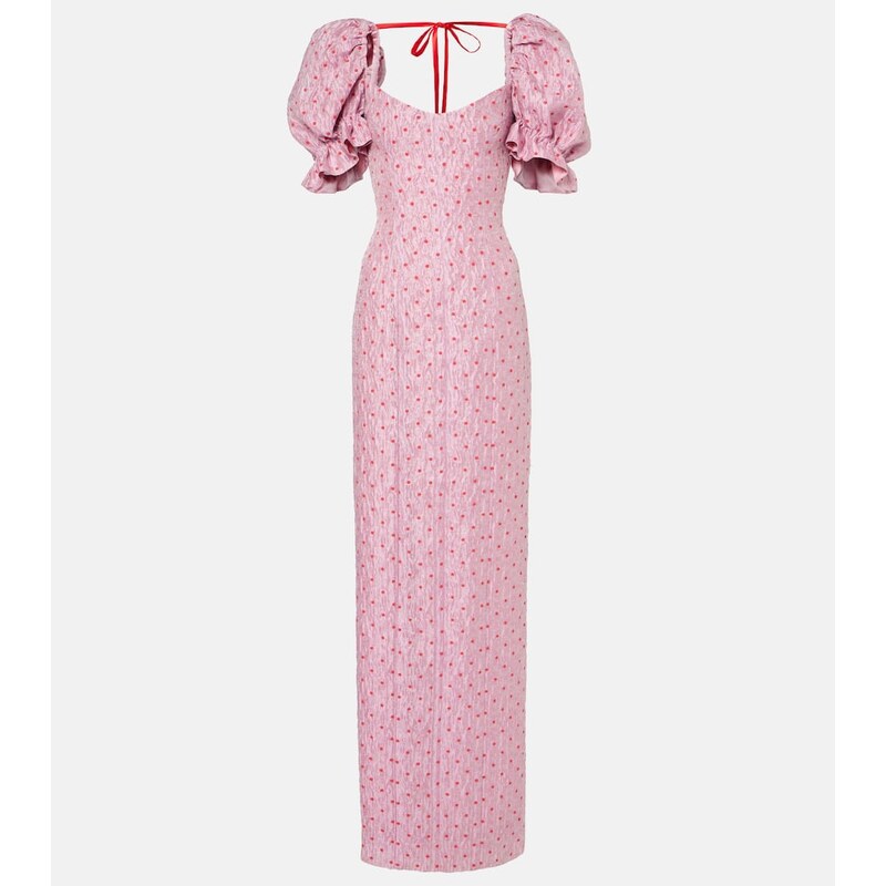 Markarian Raffaella balloon-sleeve maxi dress