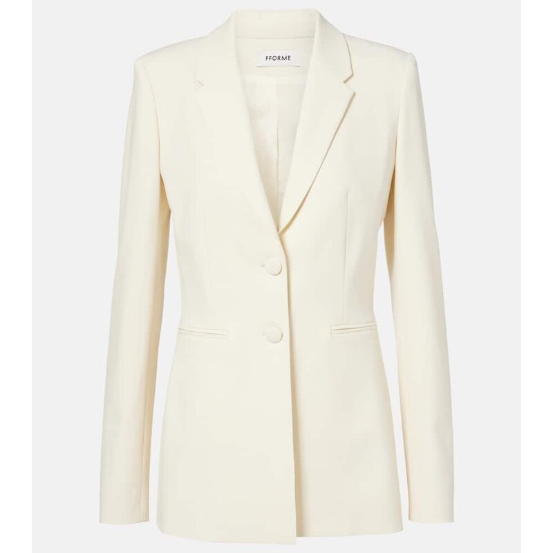 Fforme Bennet wool-blend crÃªpe blazer