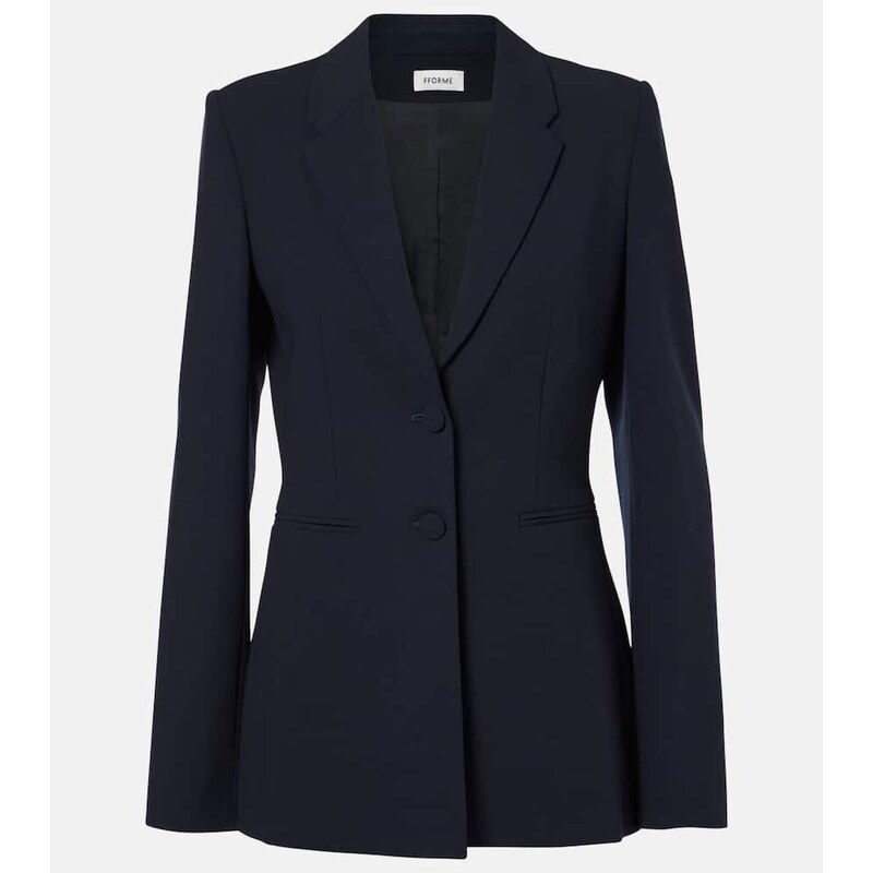 Fforme Bennet wool-blend crÃªpe blazer