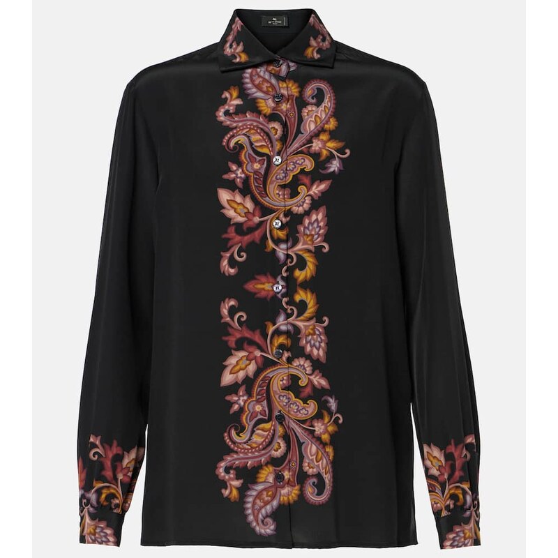 Etro Paisley silk shirt
