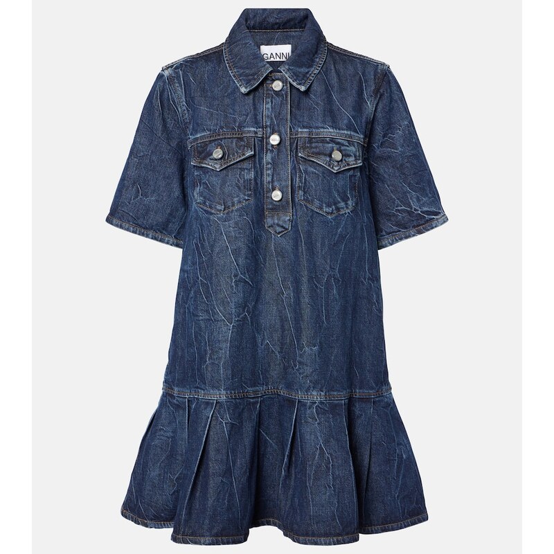 Ganni Denim minidress