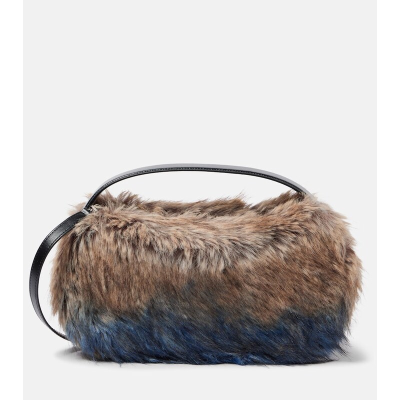 Coperni Sound Swipe leather shoulder bag