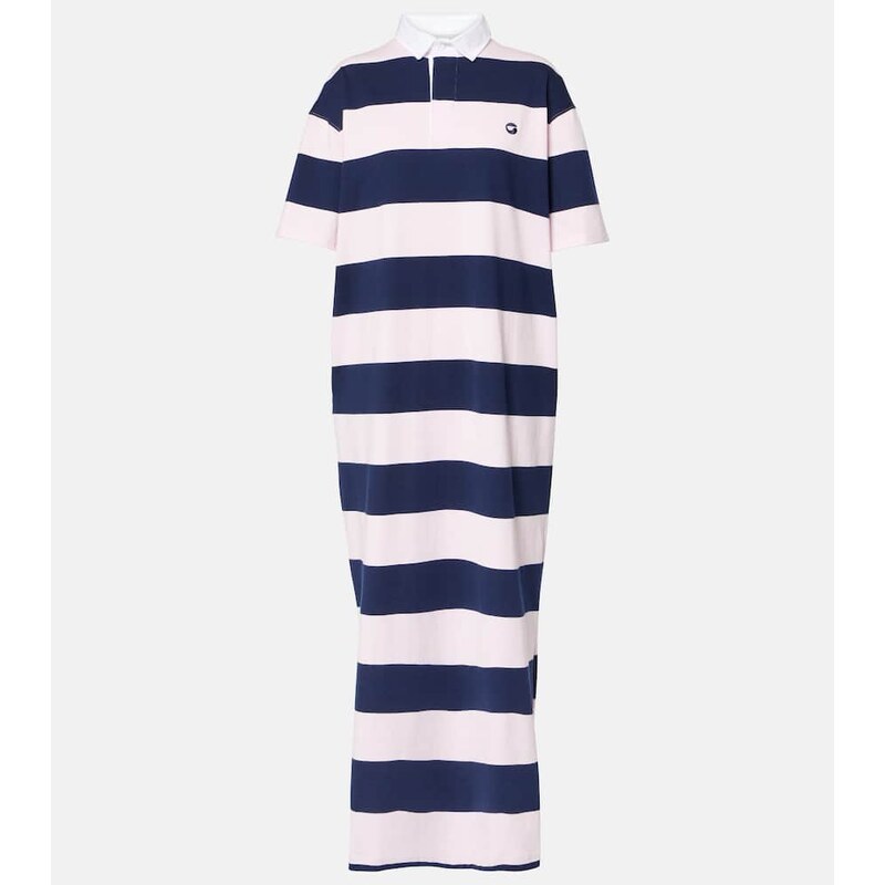 Coperni Striped cotton maxi dress