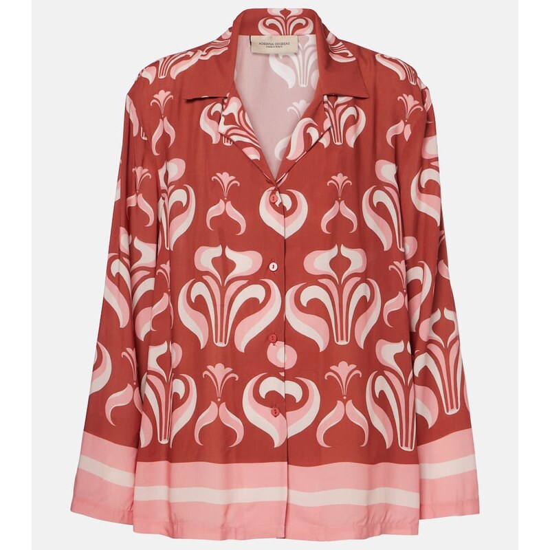 Adriana Degreas Printed shirt