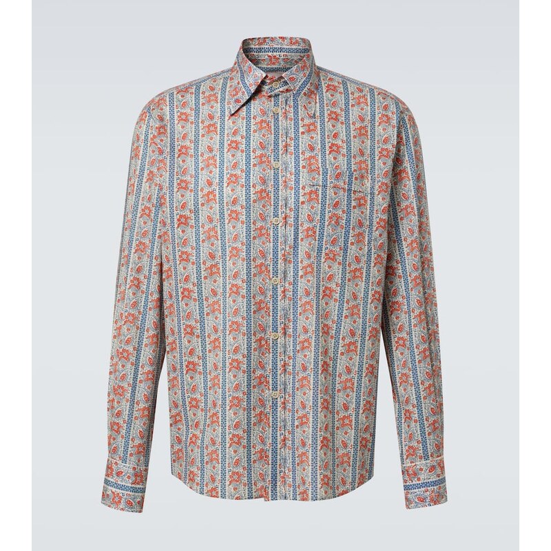 Valentino Printed cotton shirt