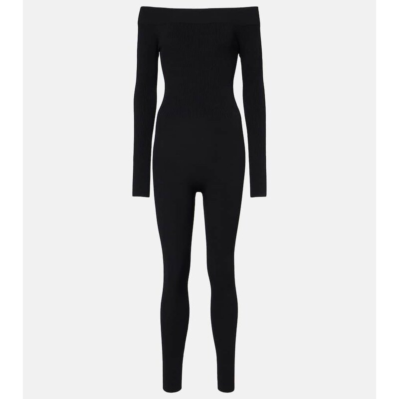 Alaïa Off-shoulder catsuit