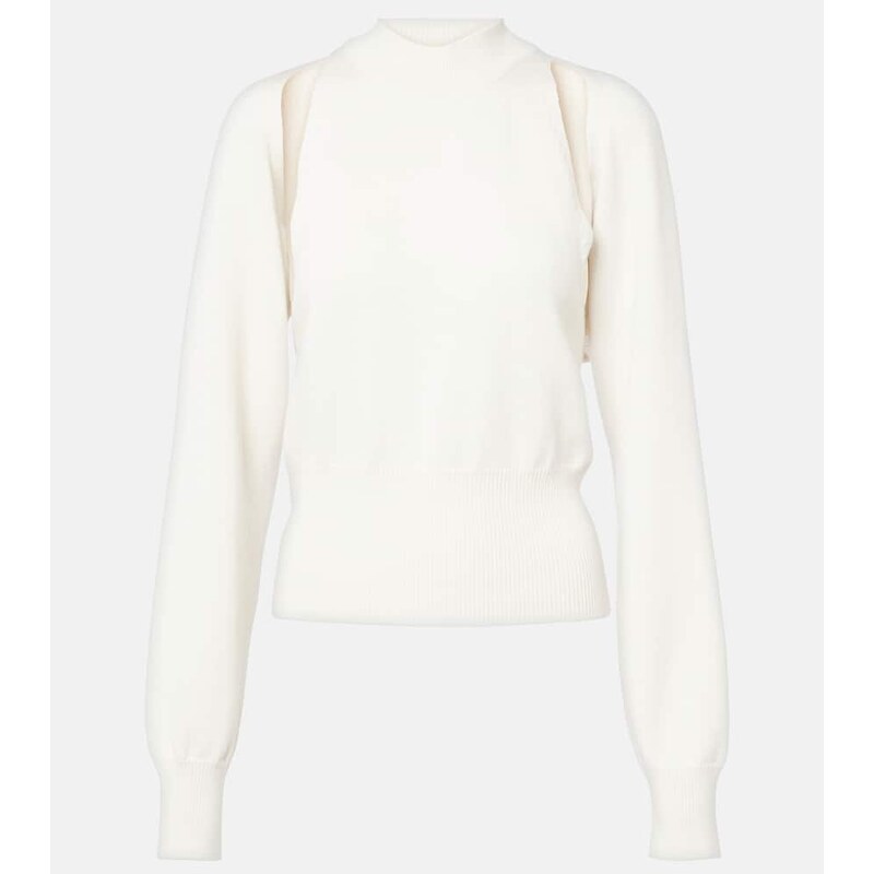 Alaïa Cutout wool sweater