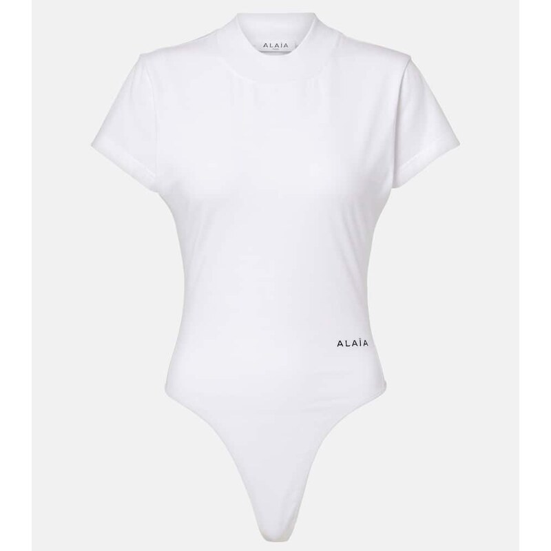 Alaïa Cotton jersey bodysuit