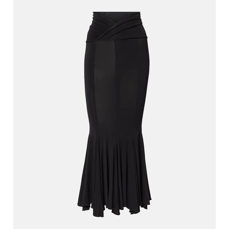 Nensi Dojaka Zoe flared maxi skirt