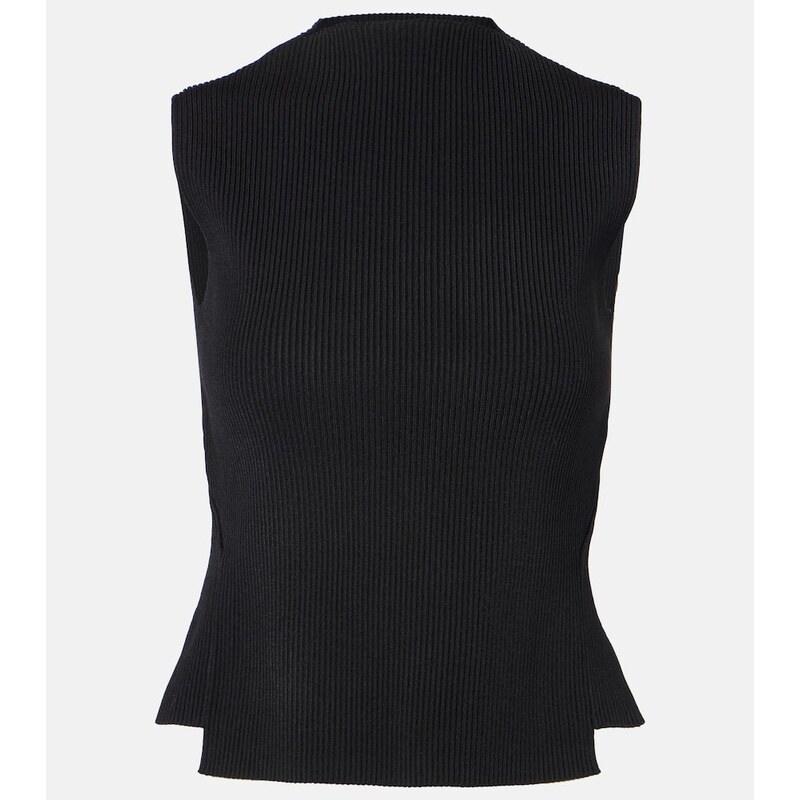 Victoria Beckham Ribbed-knit top