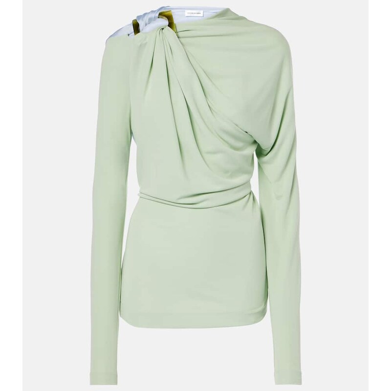 Victoria Beckham Draped jersey top