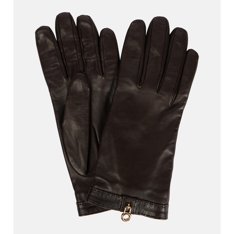 Loro Piana Nora leather gloves