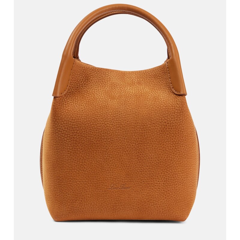 Loro Piana Bale Small leather tote bag