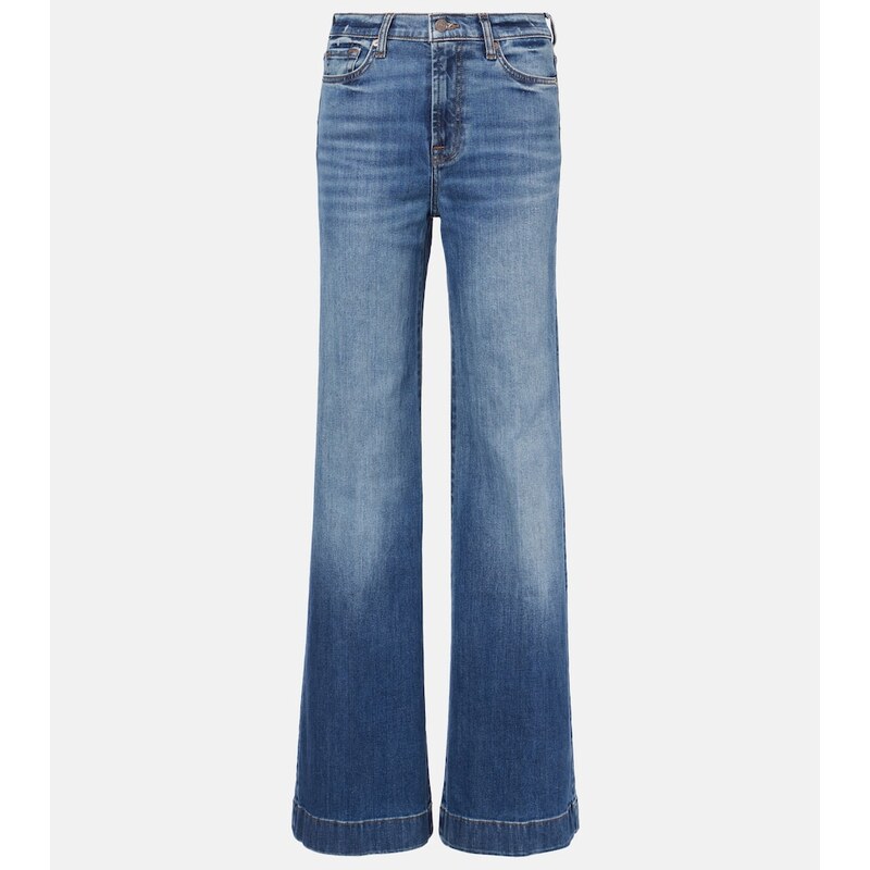 7 For All Mankind Modern Dojo Groovy high-rise flared jeans