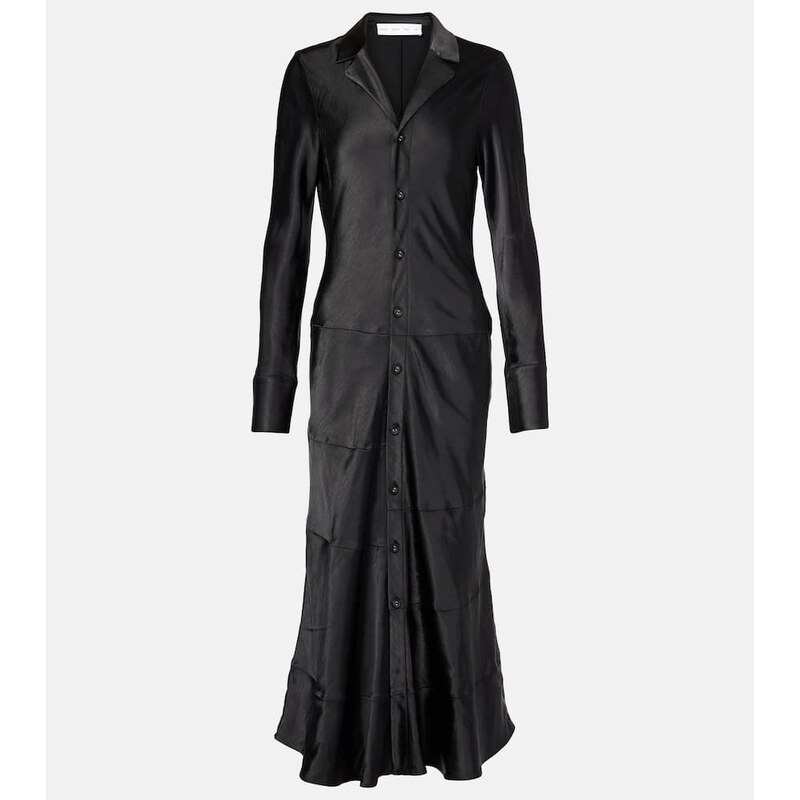 Proenza Schouler White Label Amelie satin midi dress