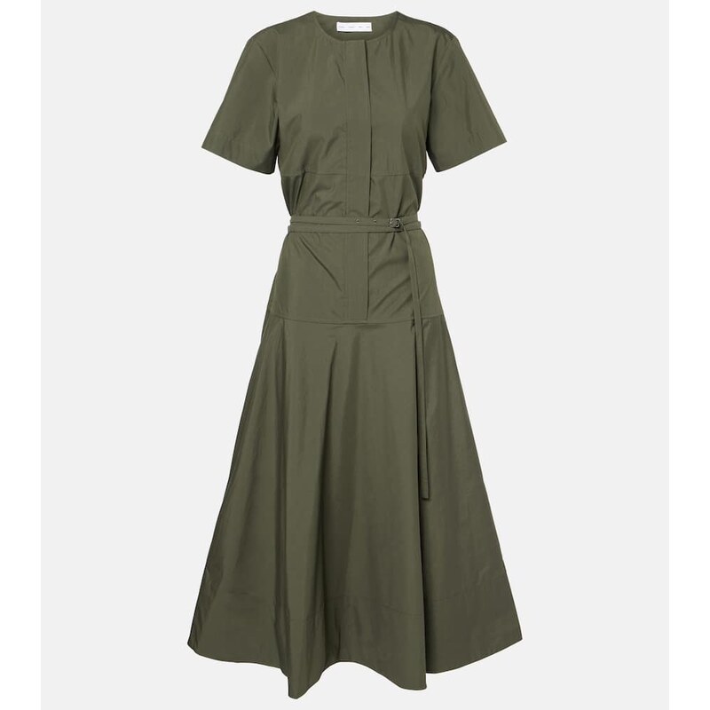 Proenza Schouler White Label Elizabeth cotton-blend midi dress