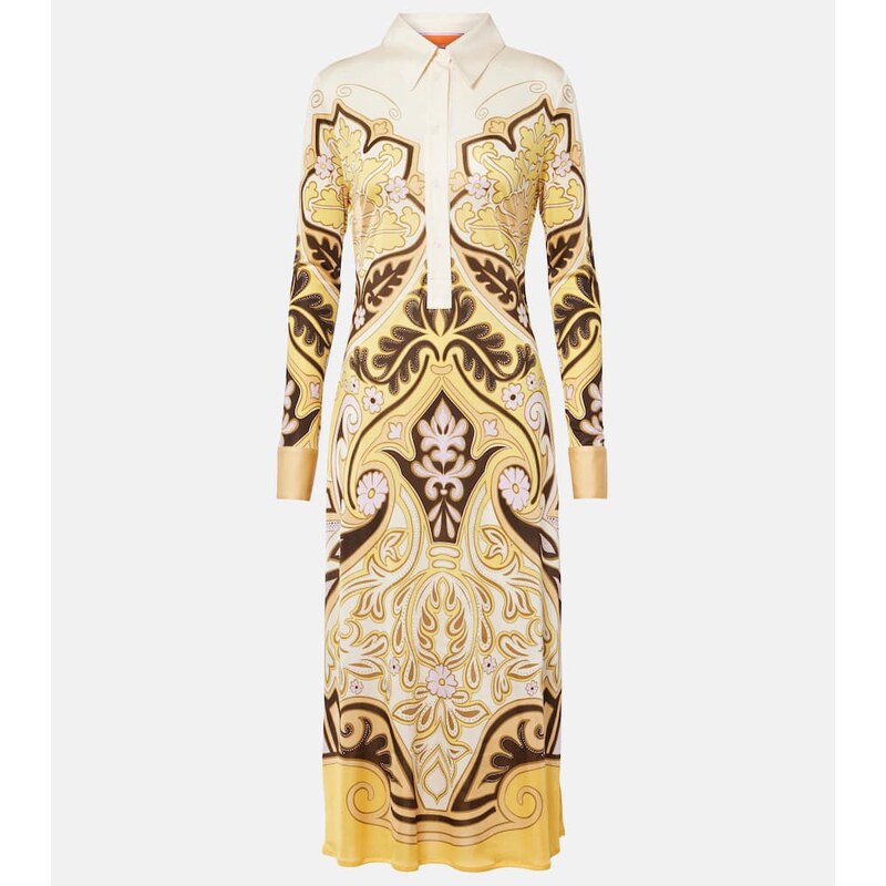 La DoubleJ Perry printed midi dress