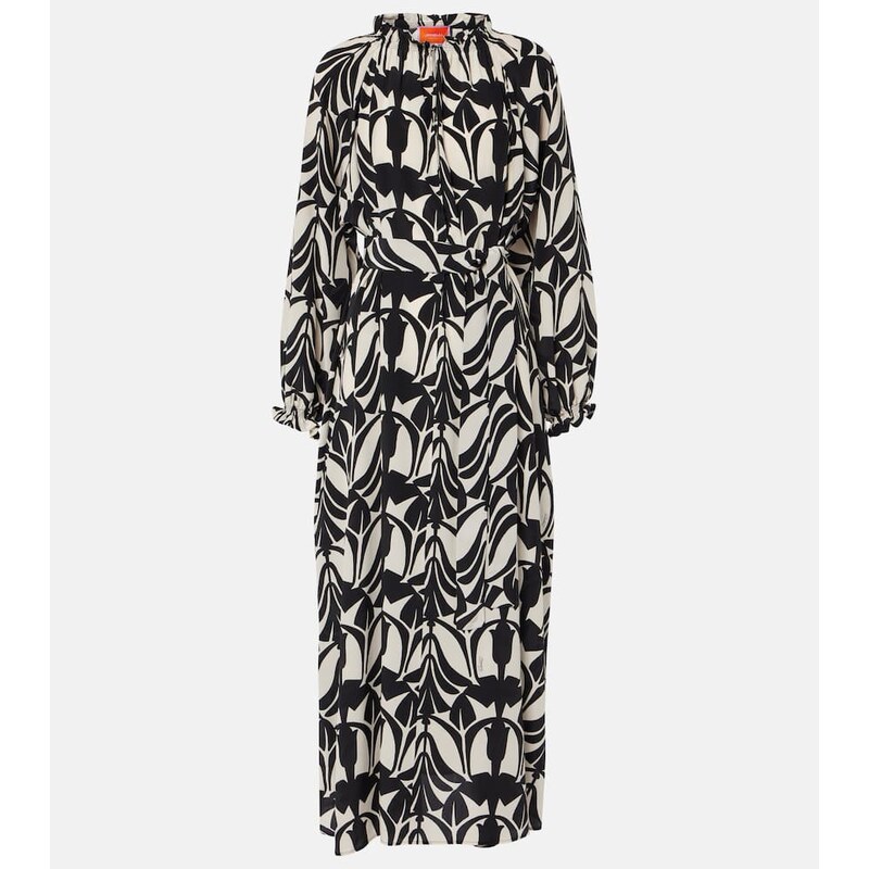 La DoubleJ Cerere silk shirtdress