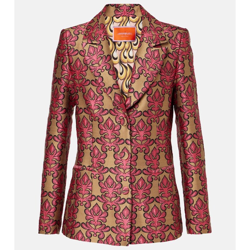 La DoubleJ 24/7 cotton jacquard blazer