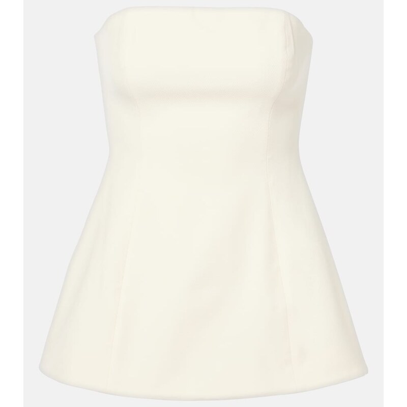 Staud Silvia strapless top