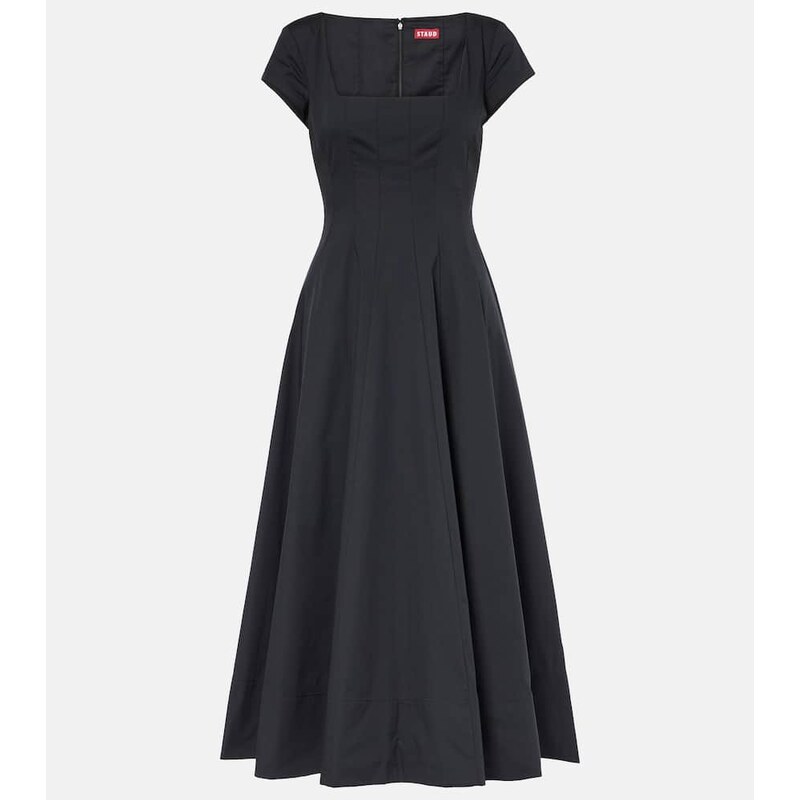 Staud Cotton poplin midi dress