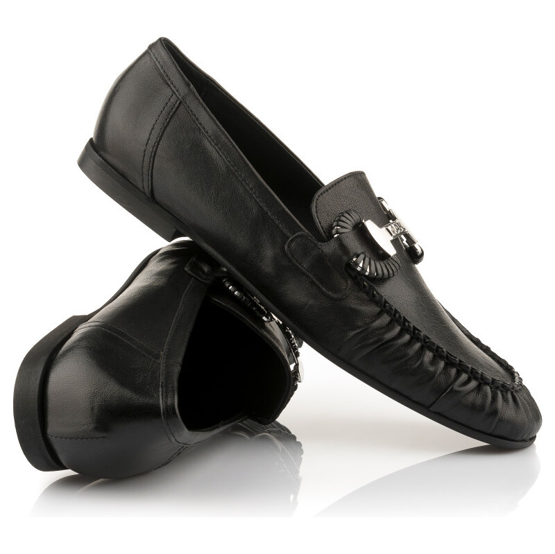 MOKASÍNY KARL LAGERFELD ELEIA BROOCH LOAFER 113274382